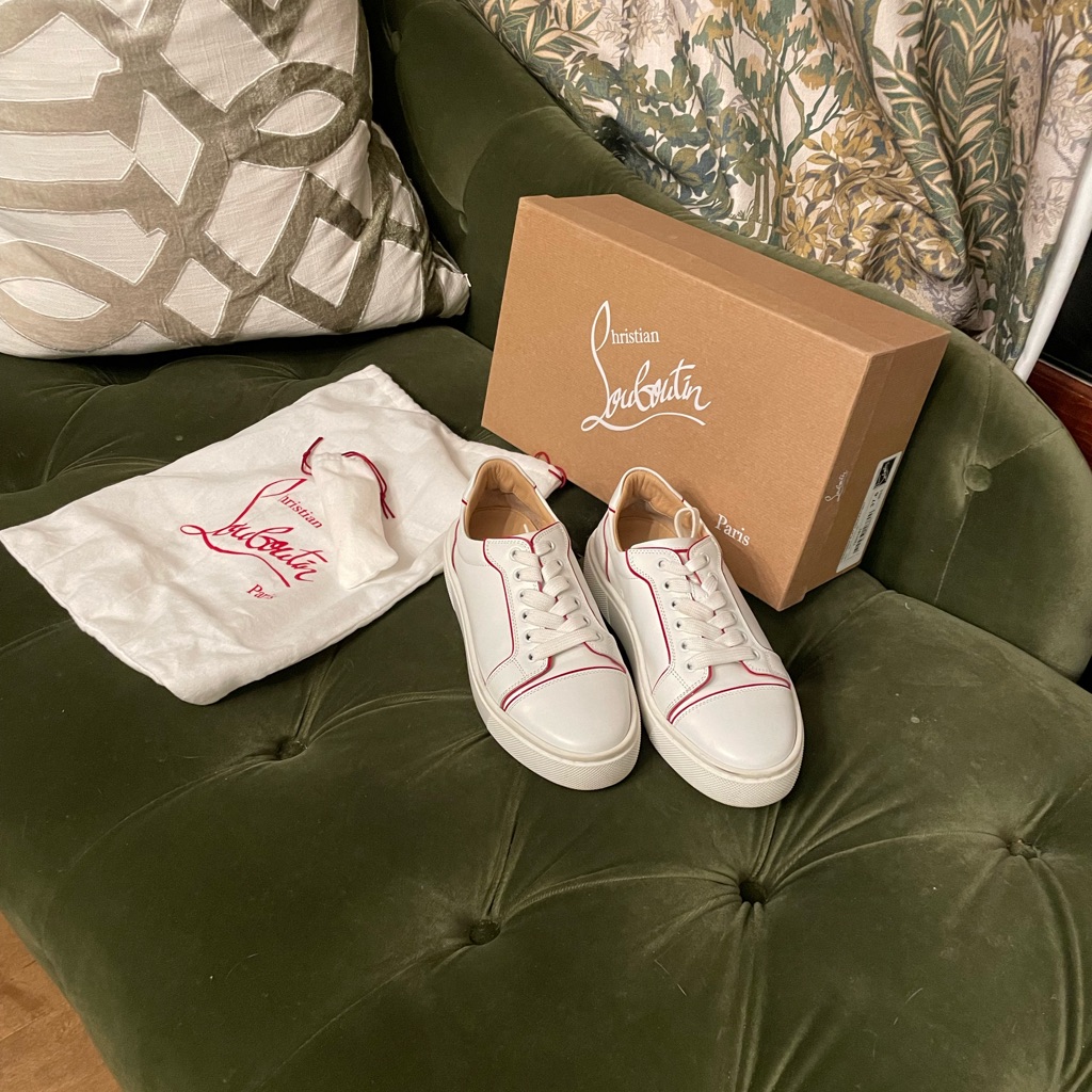 Christian Louboutin Patent Leather Sneakers